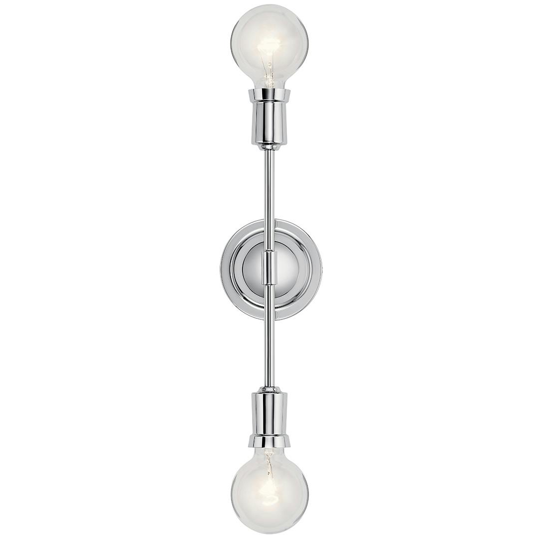 Armstrong Wall Sconce in Chrome on a white background