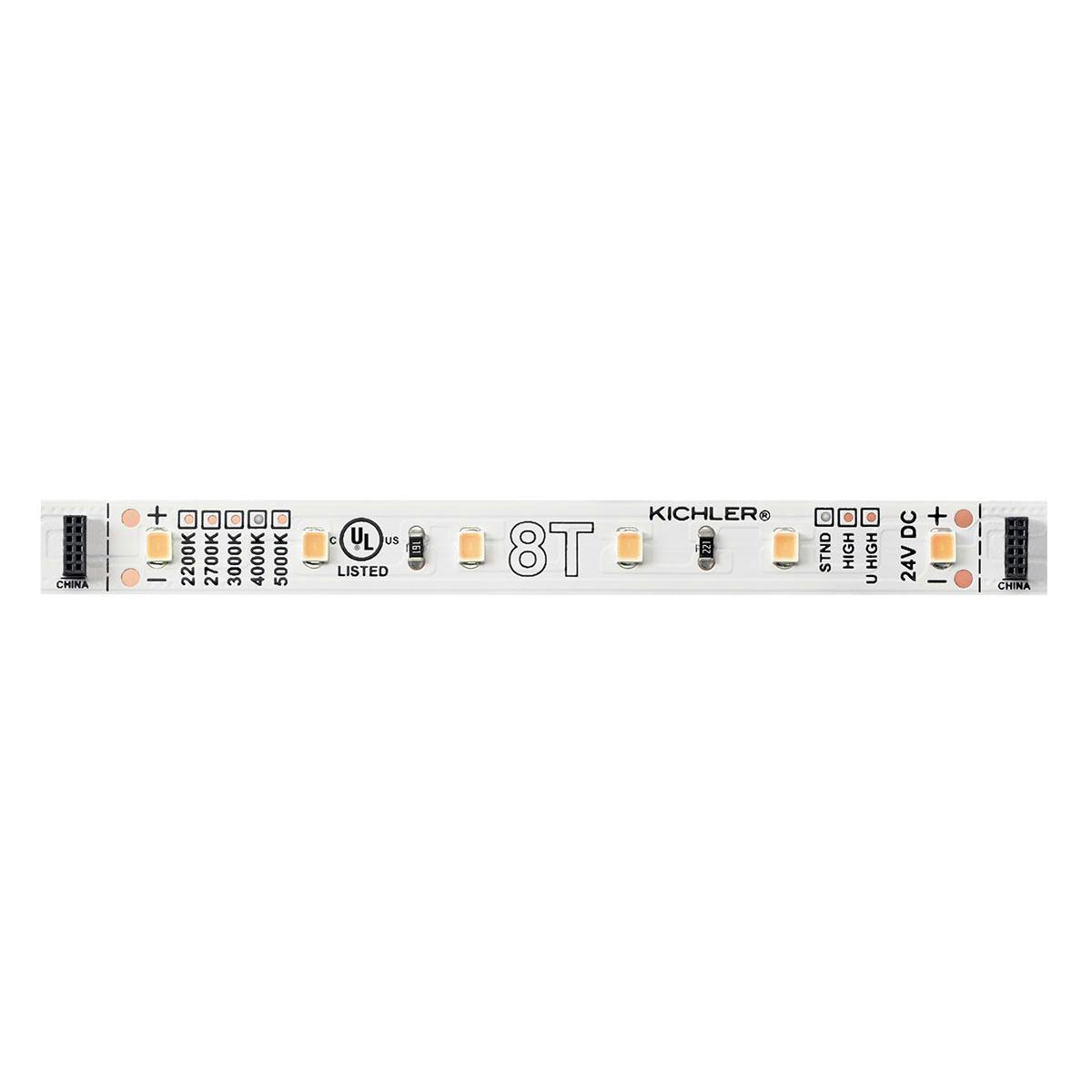 8T 4" 4000K 24V Standard LED Tape Light on a white background