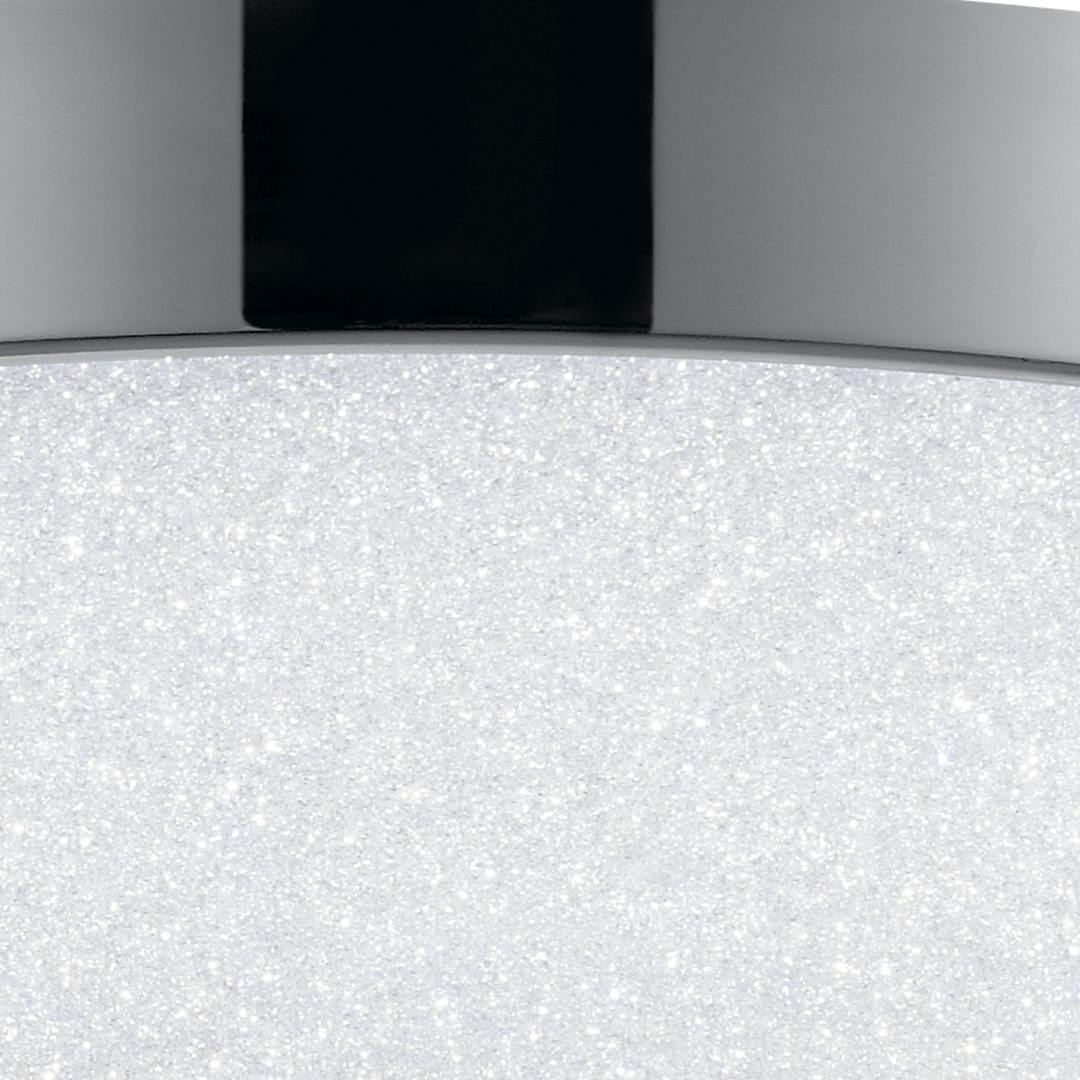 Crystal Moon™ 24" LED Pendant Chrome on a white background