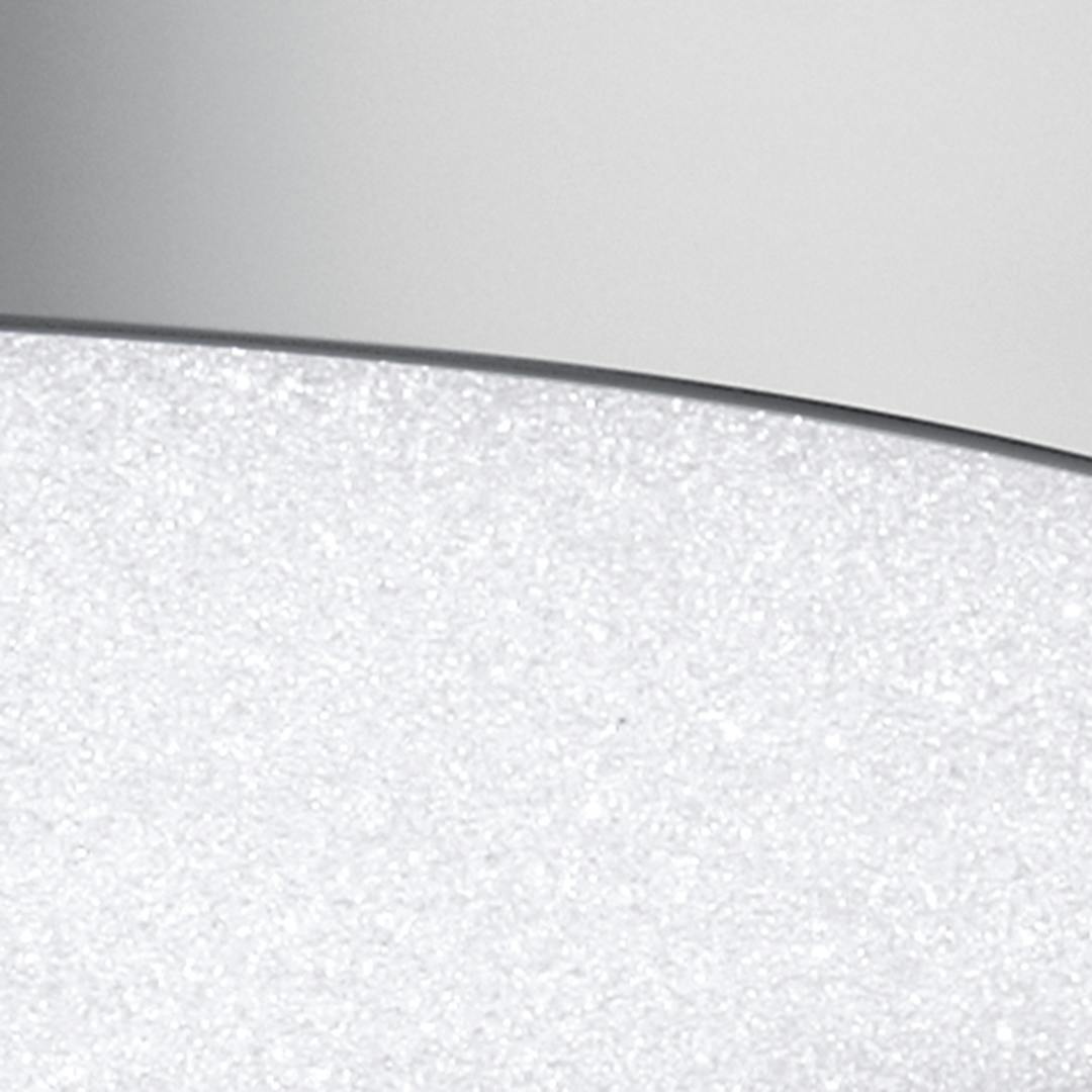 Crystal Moon™ 20" LED Pendant Chrome on a white background