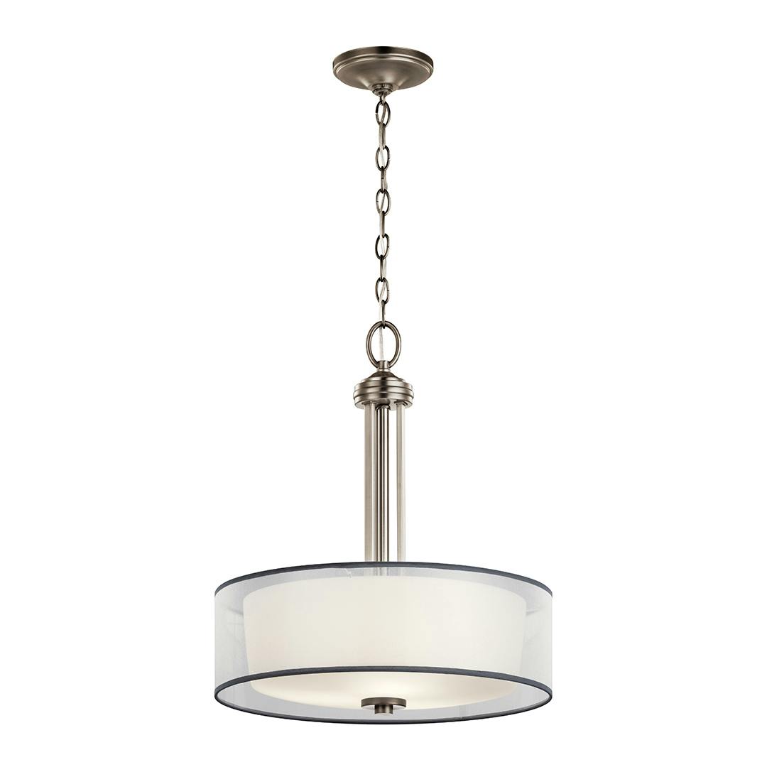 Tallie™ 3 Light Pendant Antique Pewter on a white background