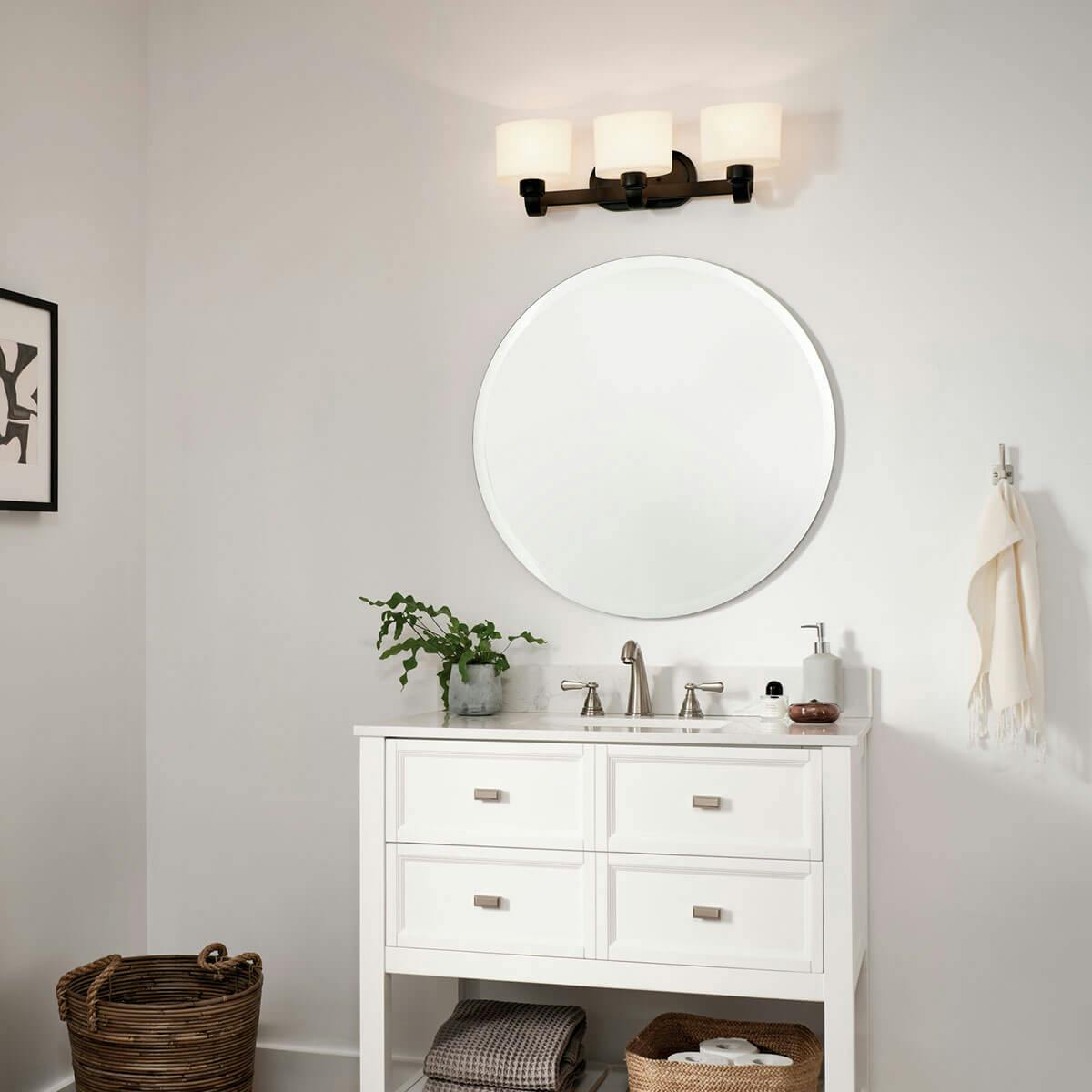 Day time bathroom featuring 37514BK