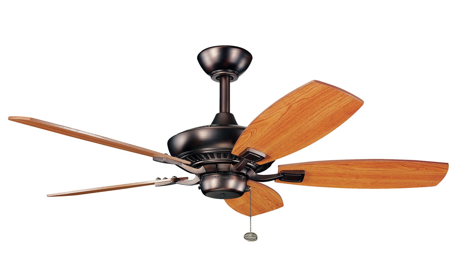 Canfield 44" Fan Oil Brushed Bronze on a white background