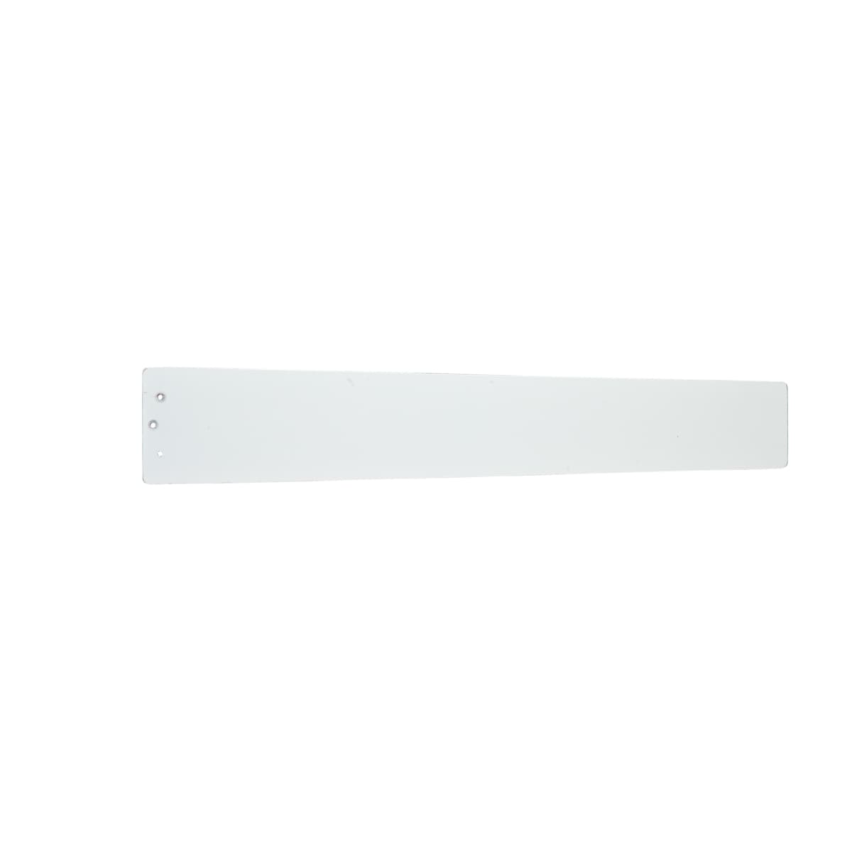 Arkwright™ 58" Blade Clear White & Silver on a white background