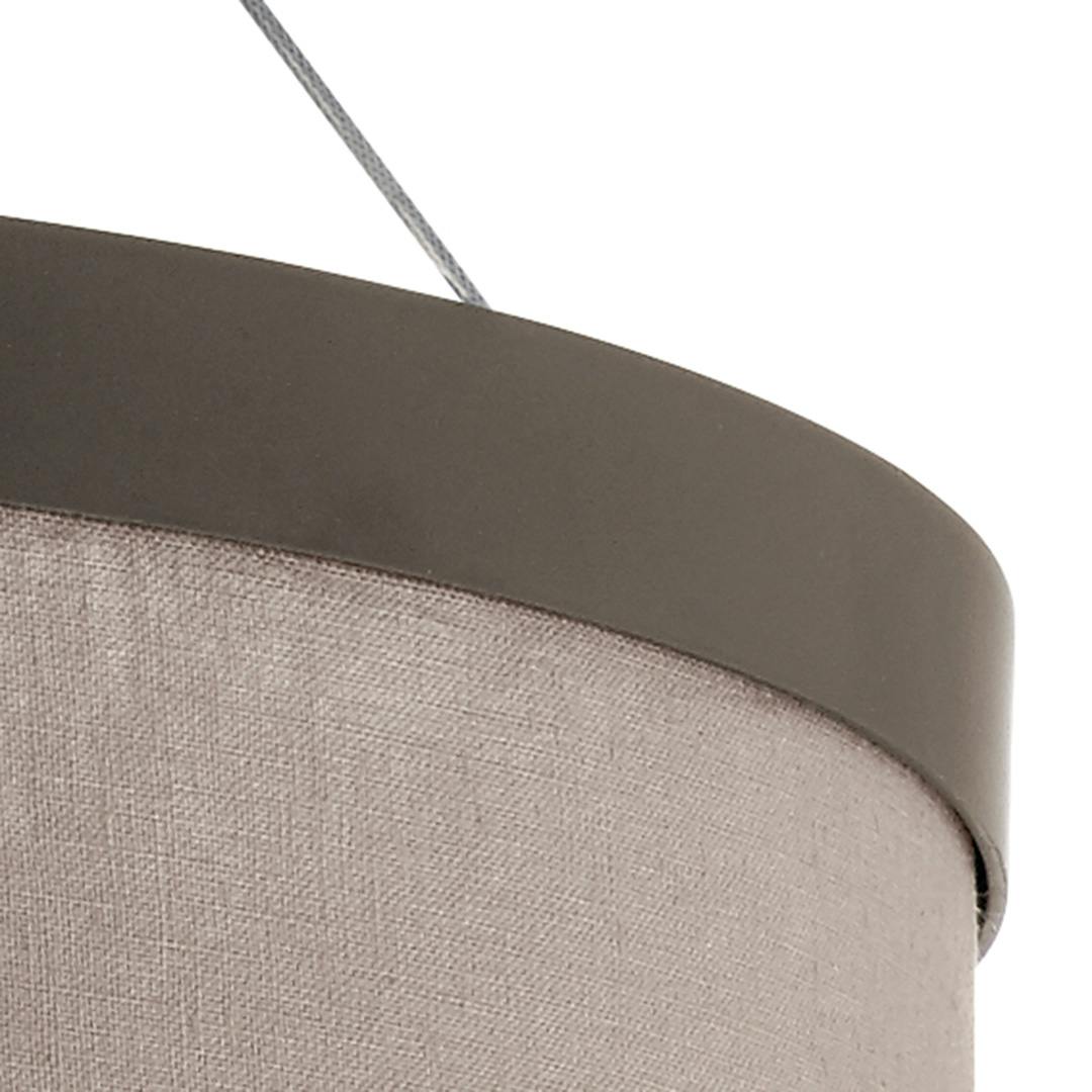 Mercel™ 18" LED Pendant Olde Bronze® on a white background detail