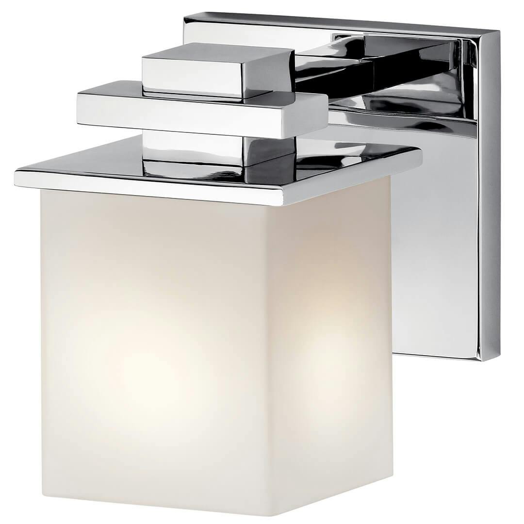 Tully 6.5" 1 Light Wall Sconce Chrome on a white background
