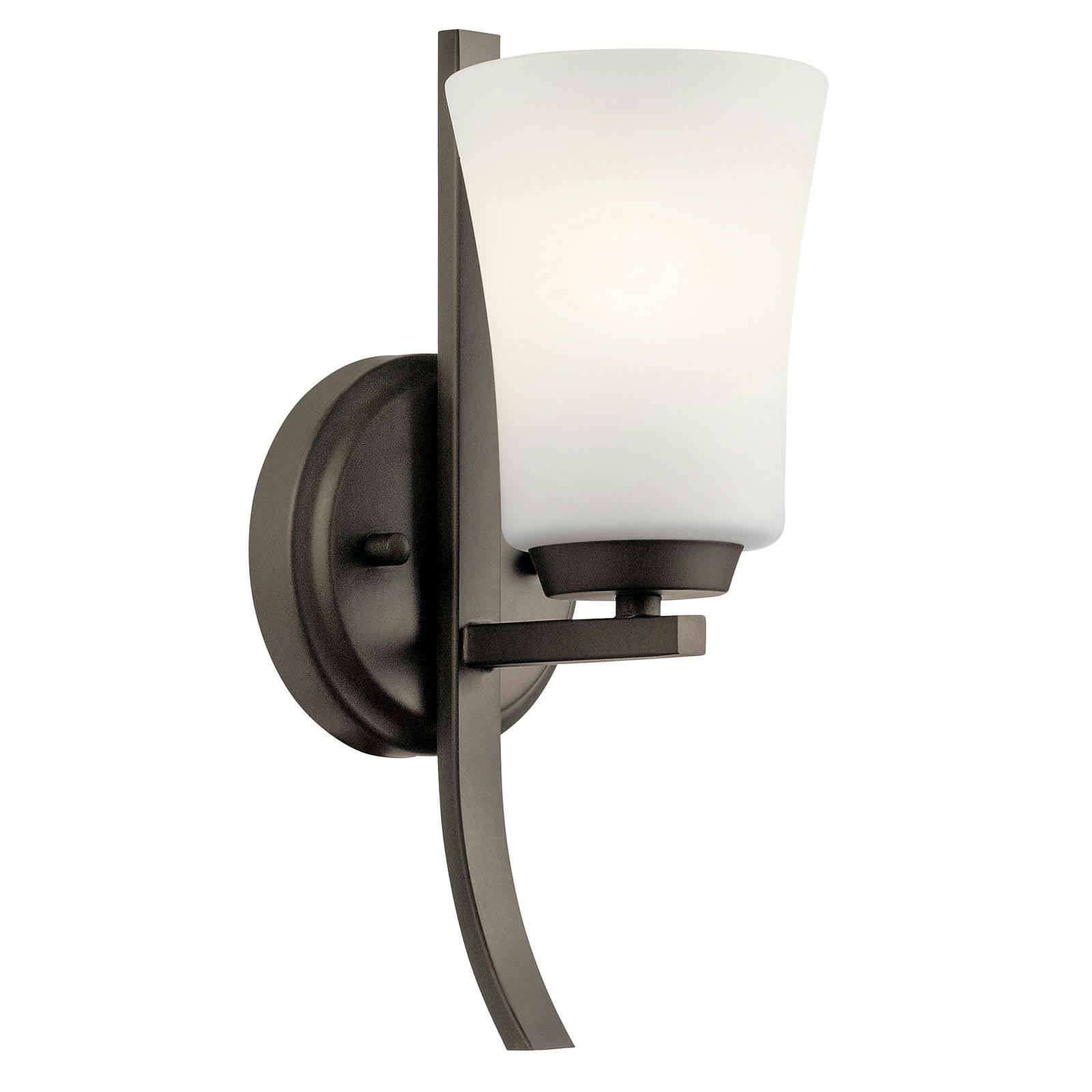 Tao 1 Light Wall Sconce Olde Bronze® on a white background