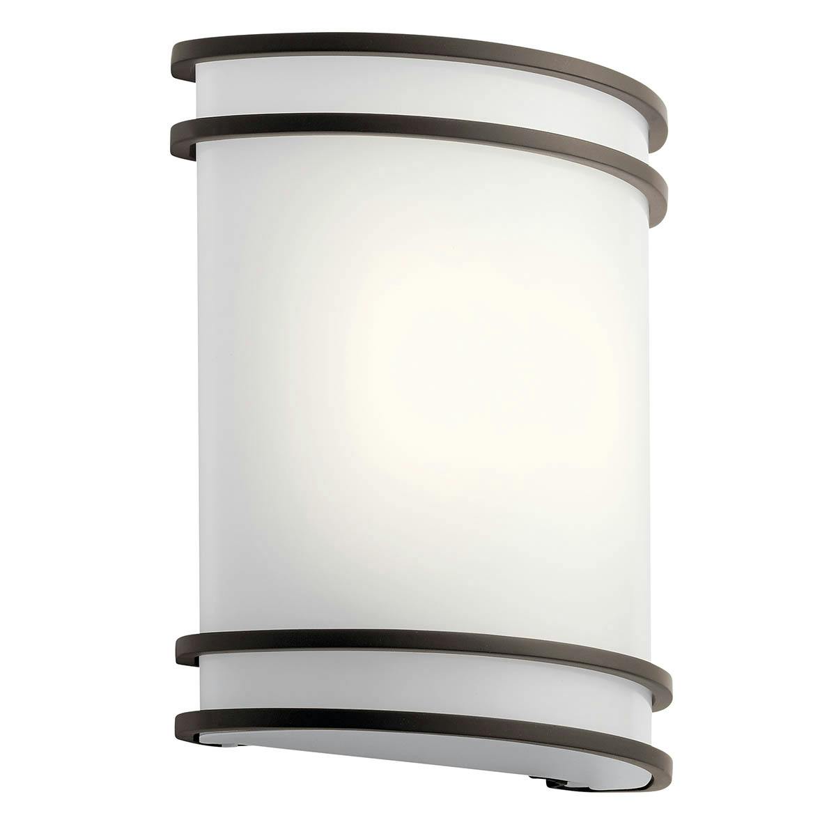 1 Light LED Wall Sconce Olde Bronze® on a white background