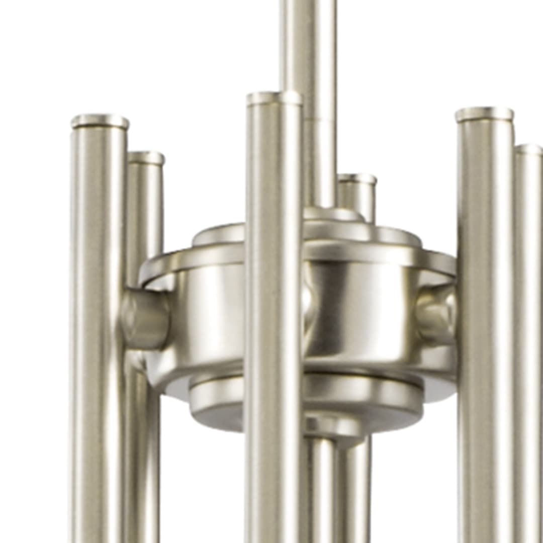 Eileen™ 4 Light Pendant Brushed Nickel on a white background detail