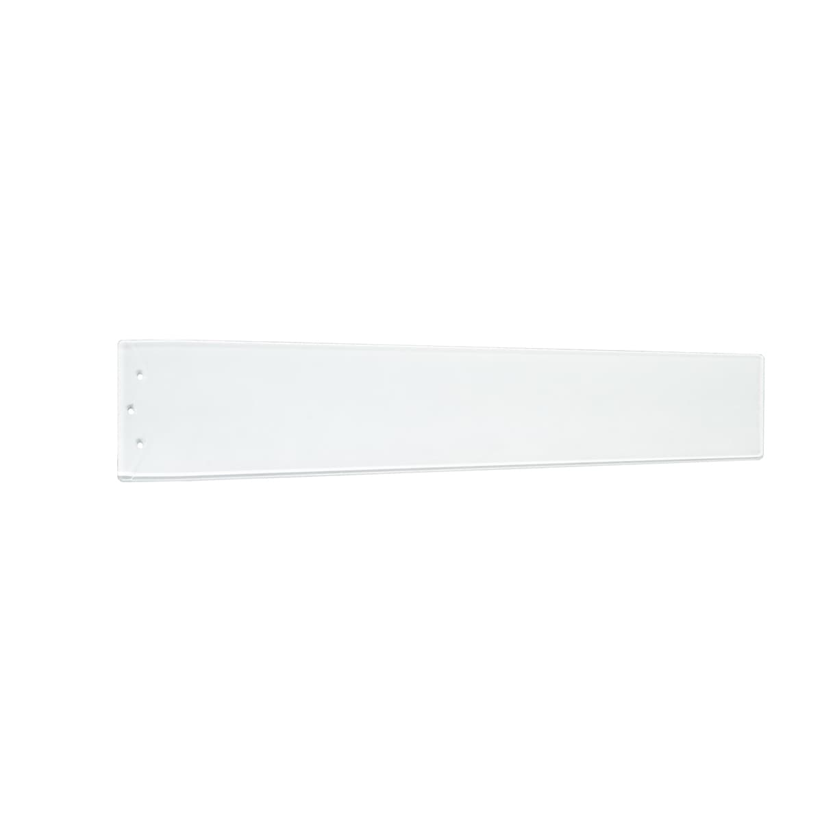 Arkwright™ 48" Blade White and Silver on a white background