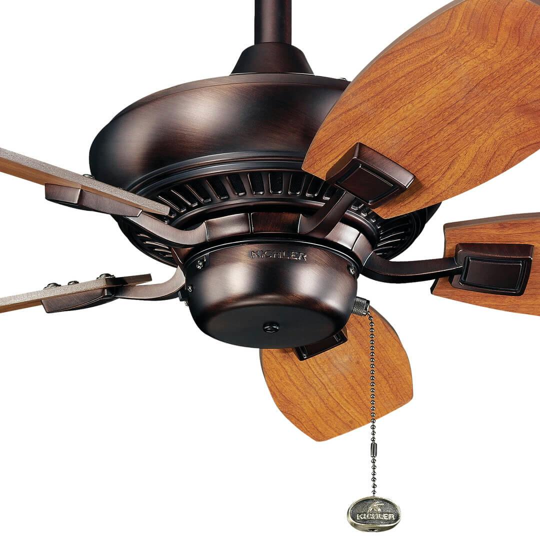 Canfield 30" Fan Oil Brushed Bronze on a white background