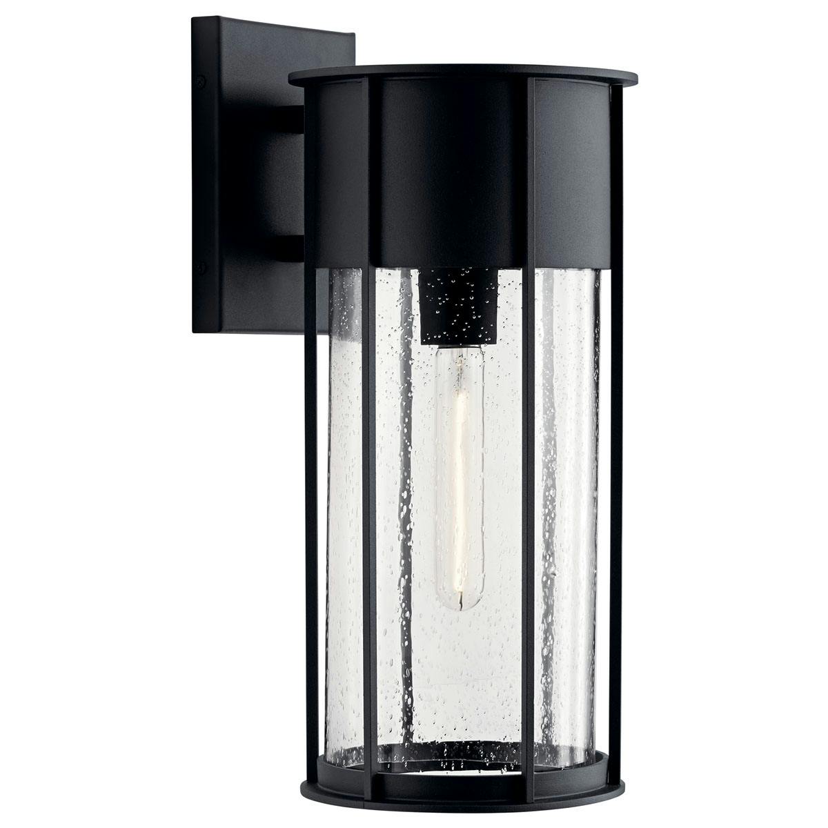 Camillo™ 18" 1 Light  Wall Light Black on a white background