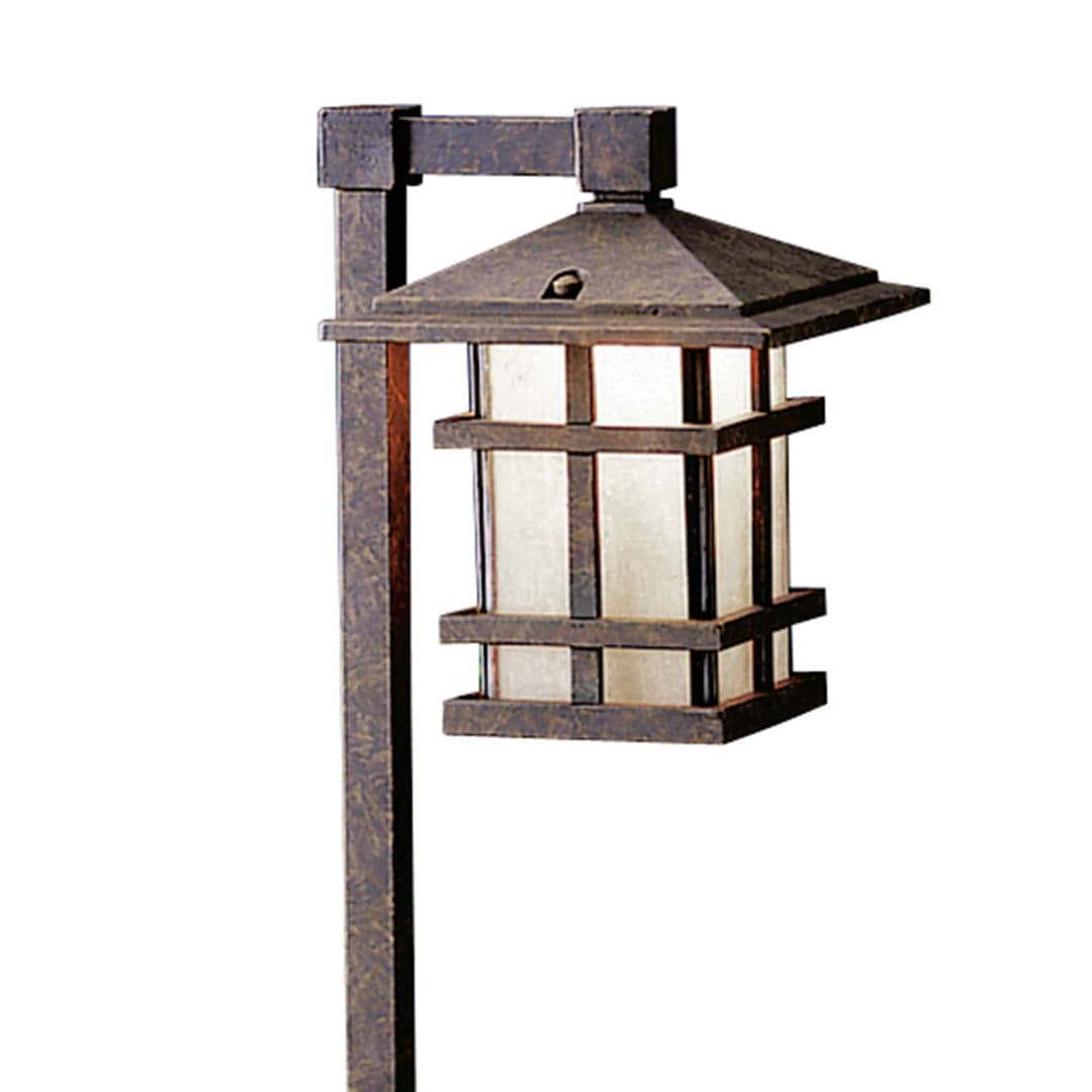 Cross Creek™ 120V Path Light Aged Bronze on a white background