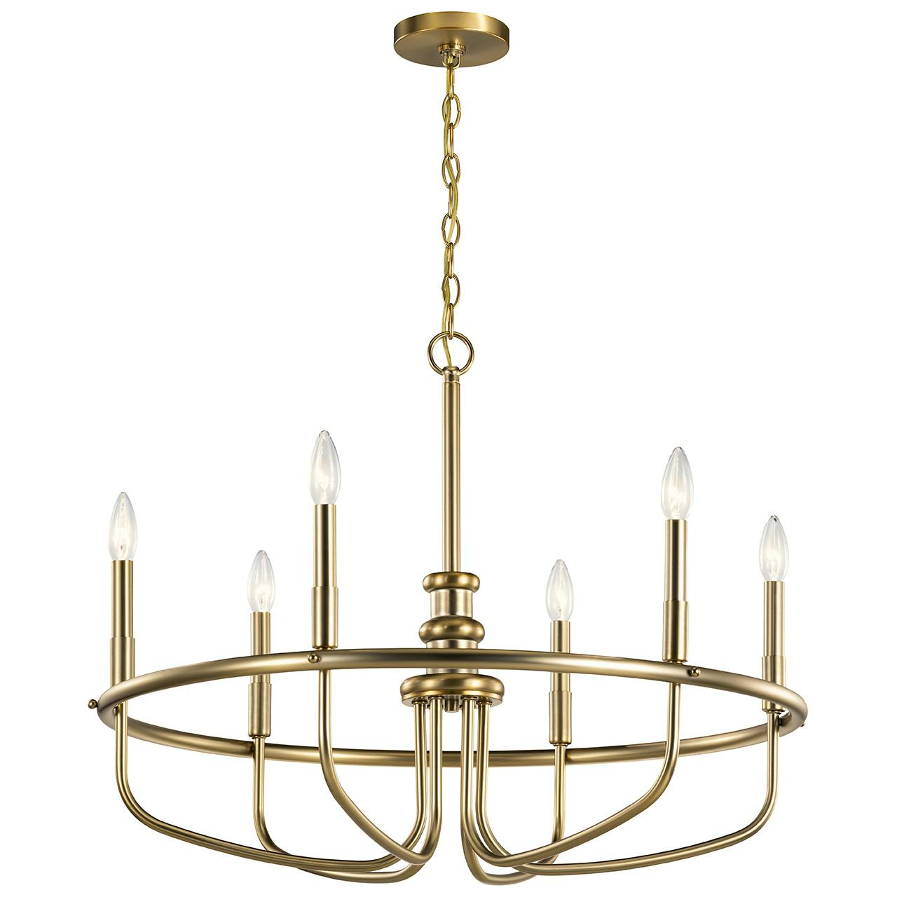 Capitol Hill 22" Chandelier Bronze on a white background