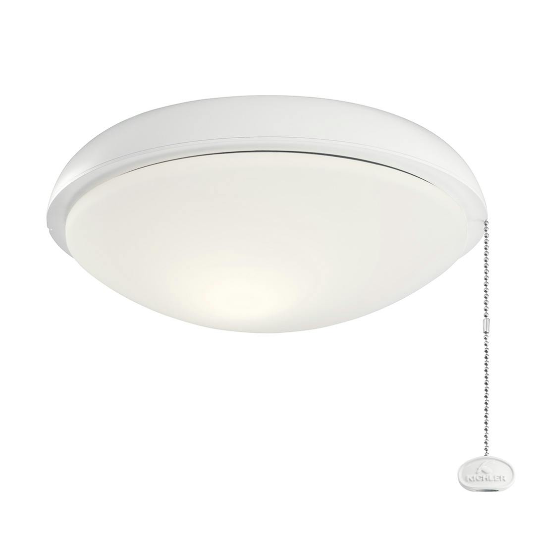 LED Slim Profile Light Kit Matte White on a white background