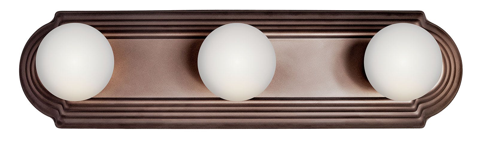 18" 3 Light Vanity Light Tannery Bronze™ on a white background