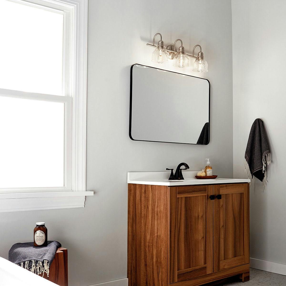 Day time Bathroom featuring Avery vanity light 45973NI