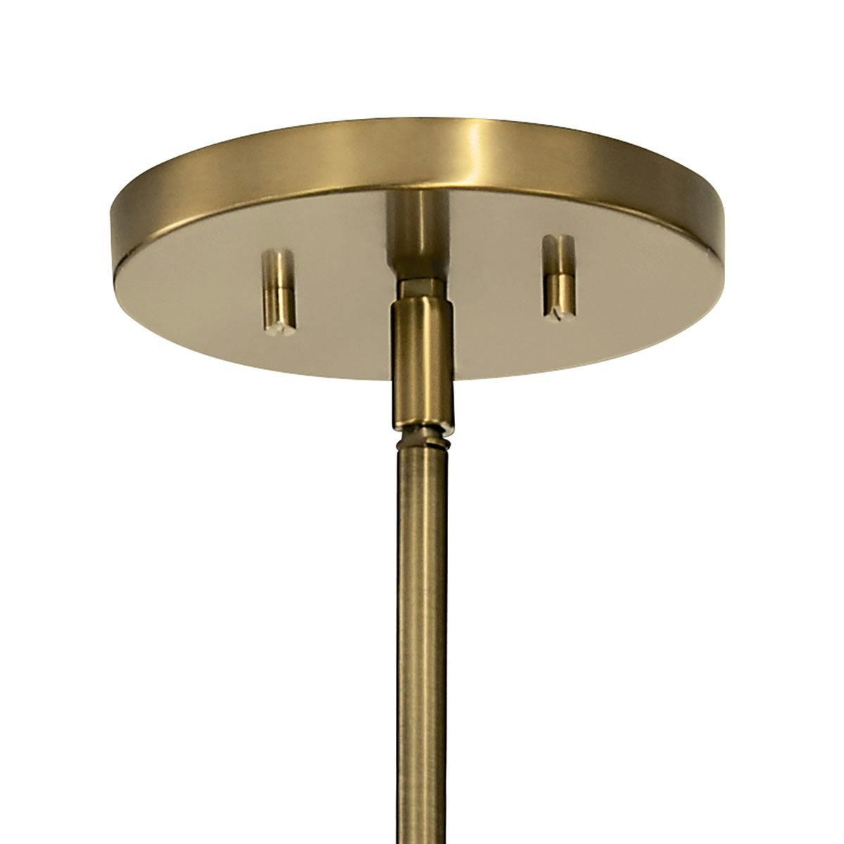 Canopy for the Tolani 12 Light Chandelier Brass on a white background