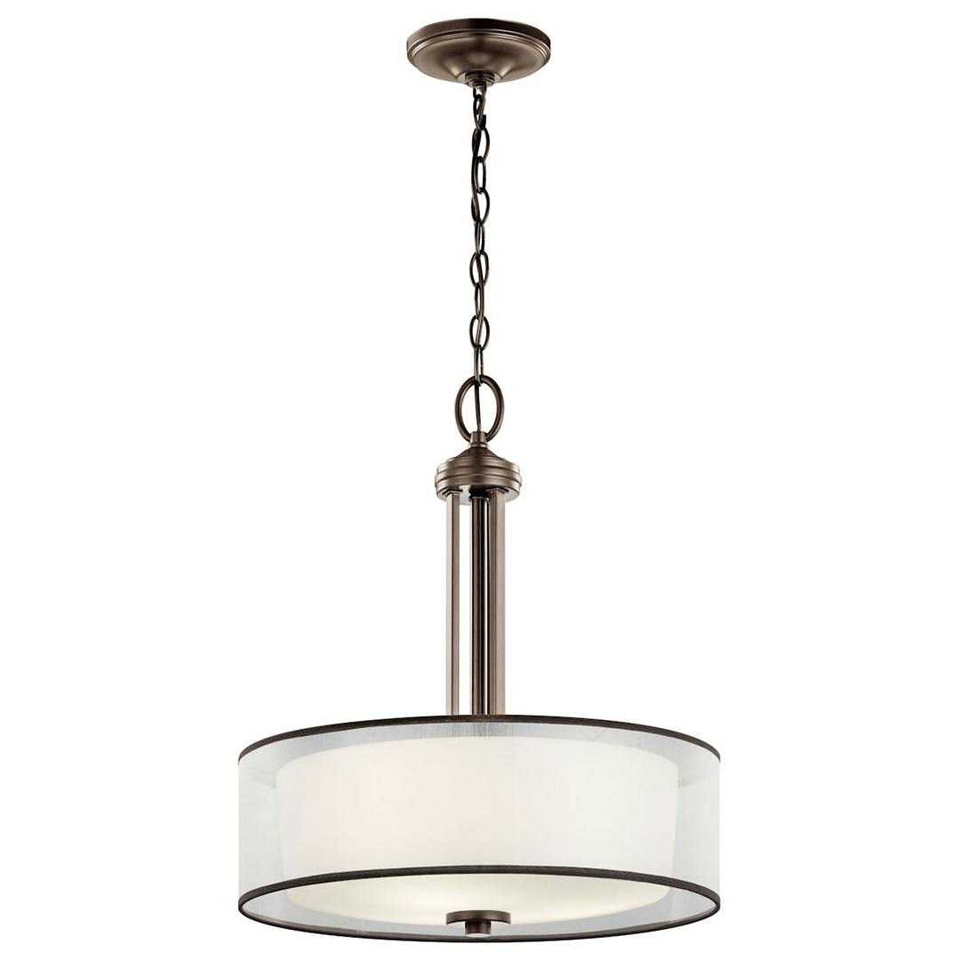 Tallie Pendant  3-Light Clear Satin Etched Glass 