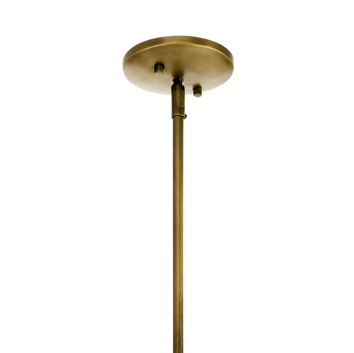 Canopy for the Thisbe 29.25" 4 Light Foyer Pendant Brass on a white background