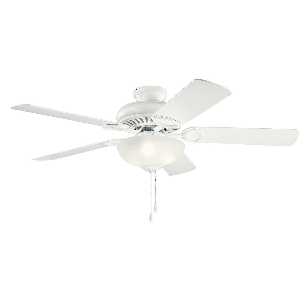 Sutter Place Select 2700K 52" Fan White on a white background