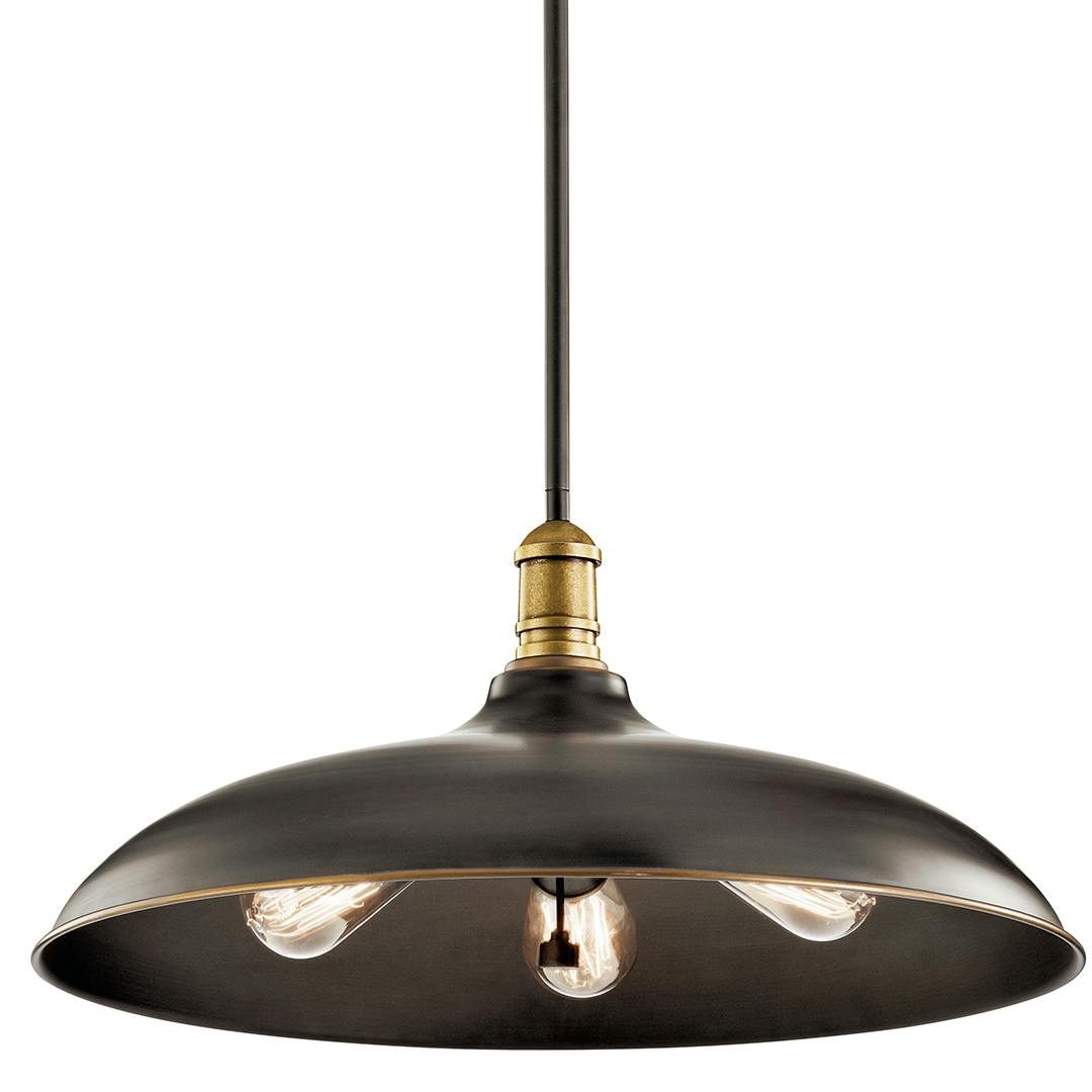 Cobson™ 3 Light 20" Pendant Olde Bronze® on a white background
