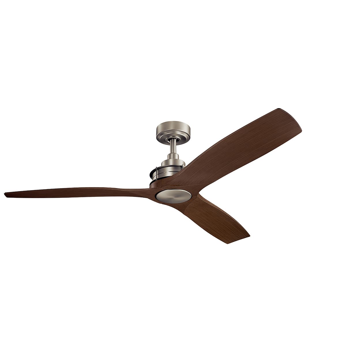 Ried 56" Fan Brushed Nickel Finish on a white background