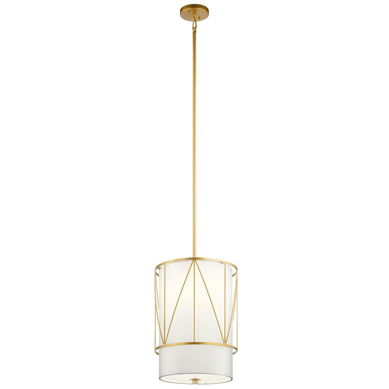 Birkleigh™ 18.25" Pendant Classic Gold on a white background