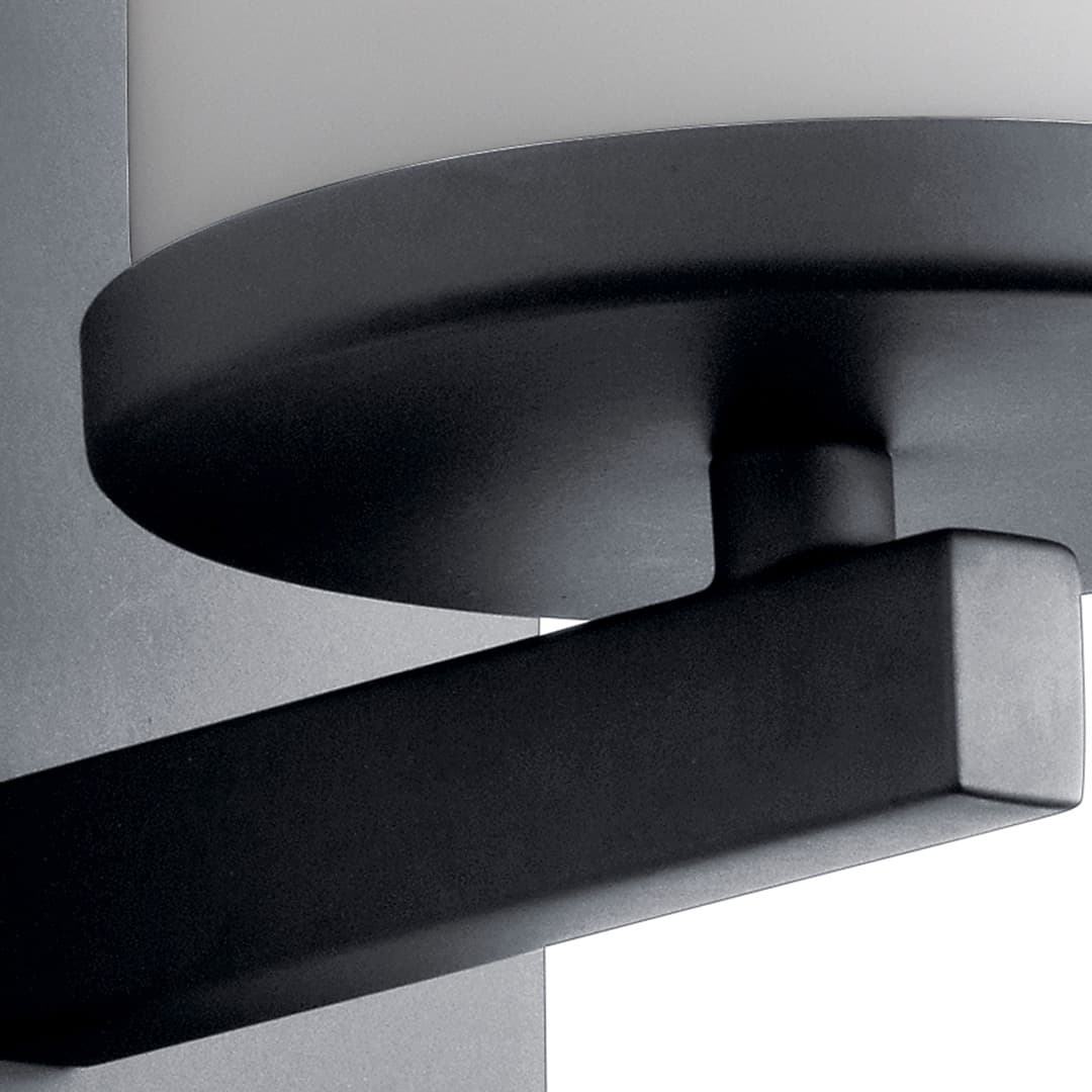 Crosby 1 Light Wall Sconce Black on a white background